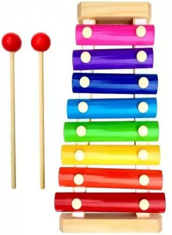 Shopfleet Wooden Xylophone with 8 Notes for Kids, (Multicolor) Musical Toys (Multicolor) - Image 1